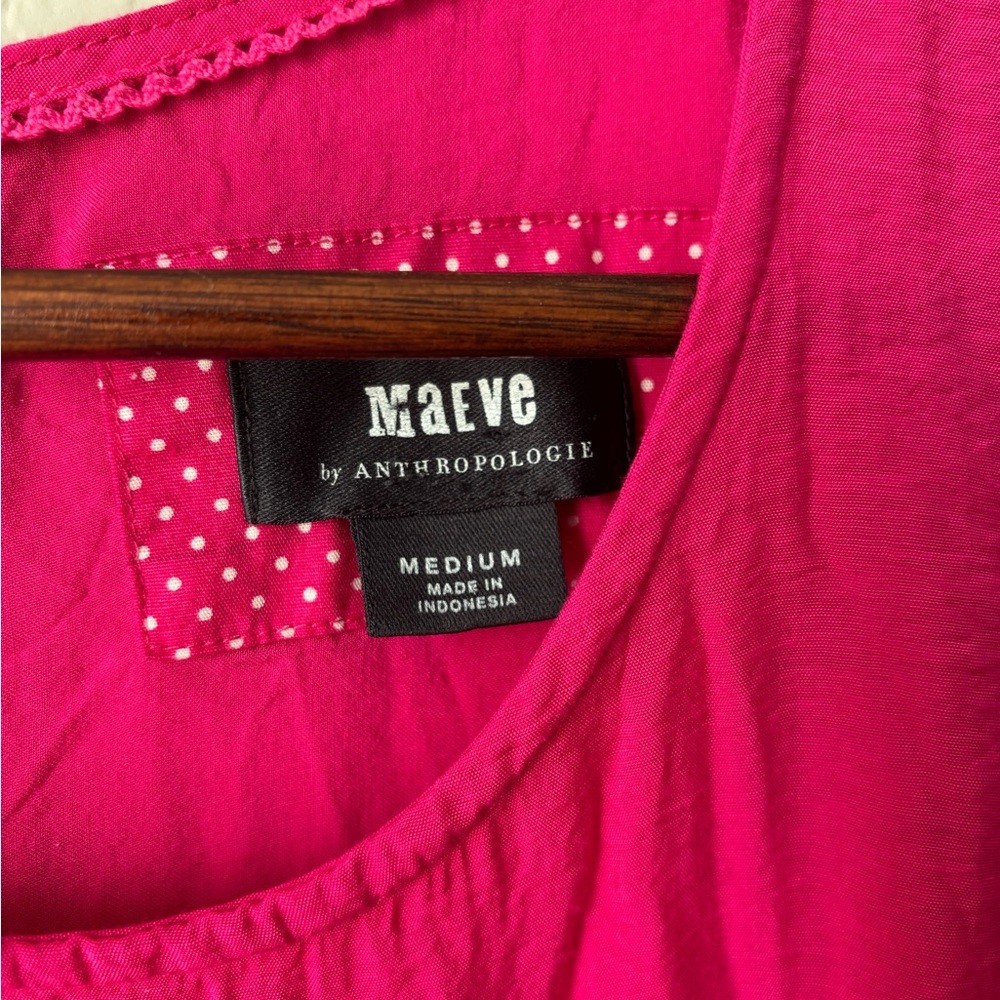 Anthropologie Maeve Marlene Tiered Midi Dress - Picture 4 of 8